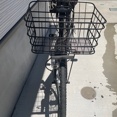 あさひ 自転車 26インチ マットブラック 6段変速の画像