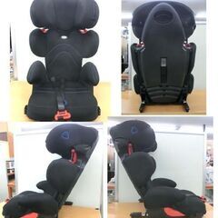 車用ジュニアシート 3歳～12歳頃 チャイルドガード ジュニア II ブラック CGDJ3501 ISOFIX Child Guard チャイルドシートJrシート 体重15～36Kg迄 札幌 西野店の画像