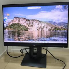 hp 24インチ ワイド 超薄型 IPS 白色LEDバックライト ノングレア 非光沢 1920 x 1200 (WUXGA)の画像