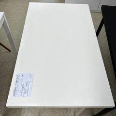 リユースのサカイ東金店 IKEA デスク 白 ※天板傷あり TJ13503の画像