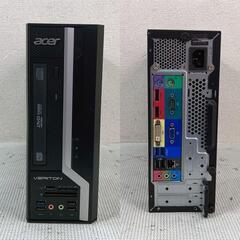 Windows 7 Pro 64bit 第4世代CPU搭載 大容量SSD使用 ★ Acer Veriton X4630G Core i5-4590(3.3G/4C/4T) メモリ12GB SSD512GB DVD-RWの画像