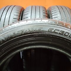 DUNLOP ENASAVE EC300+ 185/65R15 15インチ 夏タイヤ 4本 22～23年製 バリ溝 ノート シエンタ MAZDA2 ティーダ ベンツAクラス等　(VTK212) の画像