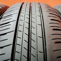 DUNLOP ENASAVE EC300+ 185/65R15 15インチ 夏タイヤ 4本 22～23年製 バリ溝 ノート シエンタ MAZDA2 ティーダ ベンツAクラス等　(VTK212) の画像