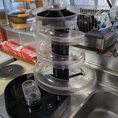 乾電池式そうめん流し機　取説あります　組み立てているので、すぐに使用できますの画像