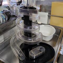 乾電池式そうめん流し機　取説あります　組み立てているので、すぐに使用できますの画像