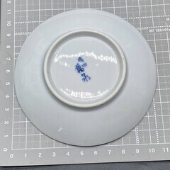 未使用保管品　萬泉 有田焼 特製 小皿揃　17枚おまとめ　ブルー系　銘々皿　伝統工芸品　菖蒲　アヤメ柄の画像