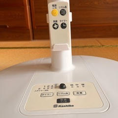 30cm羽根リモコンリビング扇風機の画像