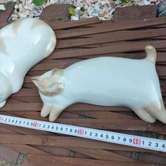 猫の置物の画像