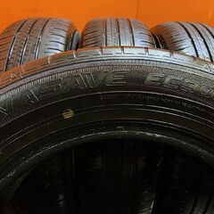 DUNLOP ENASAVE EC300+ 185/65R15 15インチ 夏タイヤ 4本 23年製 バリ溝 ノート シエンタ MAZDA2 ティーダ デミオ アリオン等　(KTG323)の画像