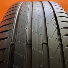 PIRELLI Cinturato P7 225/55R17 17インチ 夏タイヤ 1本 20年製 バリ溝 V37スカイライン フーガ 10系アルファード アテンザセダン (KTN446)の画像