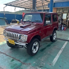 スズキ　ジムニー　JA22 車検あり！　リフトアップ！の画像