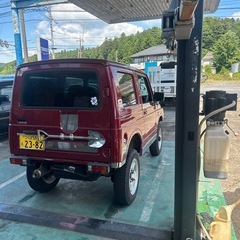 スズキ　ジムニー　JA22 車検あり！　リフトアップ！の画像