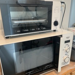 【受付終了】電子レンジ&オーブントースターセットの画像