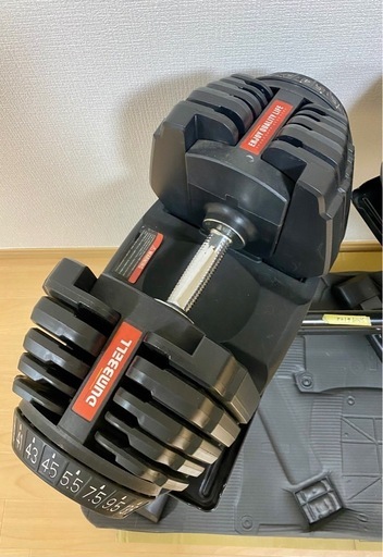 可変式ダンベル45kg・インクラインベンチ・ダンベルスタンドセット