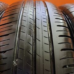 DUNLOP ENASAVE EC300+ 185/65R15 15インチ 夏タイヤ 4本 22年製 バリ溝 ノート フリード イスト アクア アリオン MAZDA2等　(KTG322)の画像