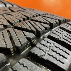 走行短め【BS DM-V3 265/65R17】スタッドレス【社外ホイール 17インチ 7.5J6HPCD139.7+25】23年製 ランクルプラド ハイラックス等 (VTN305) の画像