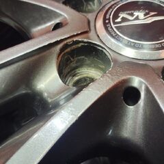 Weds NV NIRVANA ニルヴァーナ 社外ホイール 15インチ 4本 6J5HPCD100+43 プリウス等　(VHE535)の画像