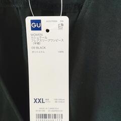 GU ワンピース　黒　タグ付きの画像