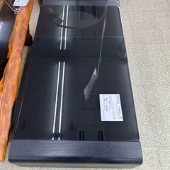 リユースのサカイ東金店 センターテーブル ※ガラス面キズ、左前剥がれあり TJ13508の画像