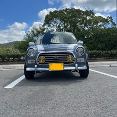 ミラジーノ l700s 後期型 ミニライトスペシャル カスタム車 黒木目パネル ホワイトレターの画像