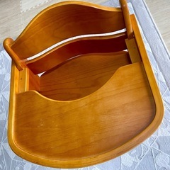 カトージ　ベビーチェア　KATOJI 木製　ハイチェア　ベビー用品　の画像