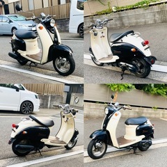 ヤマハビーノSA10J バッテリー新品♪艶ピカ綺麗な一台の画像