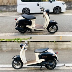 ヤマハビーノSA10J バッテリー新品♪艶ピカ綺麗な一台の画像