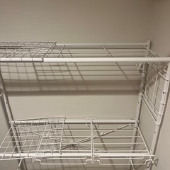 スチールラック　洗面所　の画像