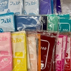フェルト20✖️20 大量の画像