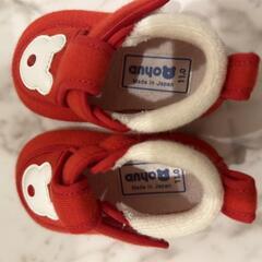 新品未使用　赤ちゃん本舗　ベビーシューズ　11センチの画像