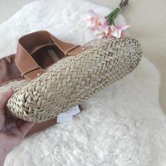 新品FURFUR13200円かごバッグ 巾着付きの画像