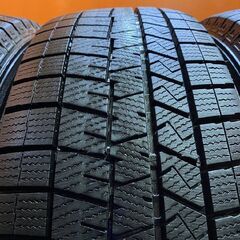 【DUNLOP WINTER MAXX WM03 215/60R17】スタッドレス【DUNLOP PRD 17インチ 7J5HPCD114.3+47】23年製 バリ溝 エスティマ C-HR等　(KTN452) の画像