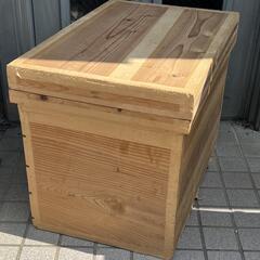 無料 茶箱 衣装ケース 内側トタン レトロ その1　宮前区の画像