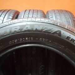 BS BRIDGESTONE TURANZA ER33 205/60R16 16インチ 夏タイヤ 4本 24年製 バリ溝 ステップワゴン ヴォクシー ビアンテ プリウスα等 (VTN309) の画像