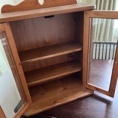 小ぶりな収納棚の画像