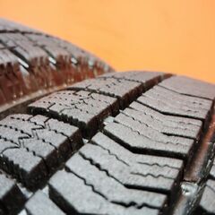 【BS BLIZZAK VRX2 185/60R15】スタッドレス【ホンダ Modulo フィット 純正ホイール 15インチ 5.5J4HPCD100+50】21年製 バリ溝　(KTL461)の画像
