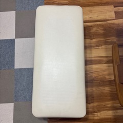 今月中なら10000円！ダイニングテーブルセット 4点 ベンチ 北欧風 伸長式 回転椅子 白 おしゃれの画像
