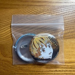 人気アニメ鬼滅の刃の缶バッチの画像