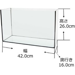 42センチ水槽の画像