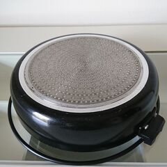 【無料】【そこそこ美品】すき焼き鍋 つる付き　※受付終了になっていない限りは気長に募集中の画像