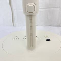 JT606 プラスマイナスゼロ リビング扇風機 ±0 リビングファン Z710 XQS-Z710 2020年製 5枚羽根 リモコン欠品 ホワイト 通電動作OK現地引き取りのみの画像