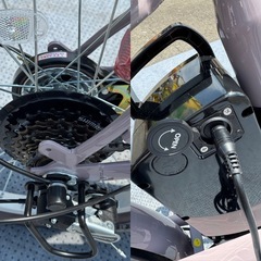 値引しました✴︎折りたたみ式電動自転車(格安) ほぼ新品一回のみ使用！6段変速✴︎の画像