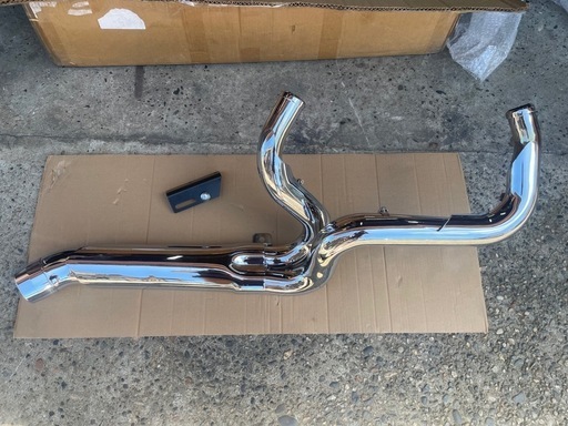 BADDAD マフラー 2in1 フルエキ M8 ツアラー ツーリング バガー ロードグライド ストリートグライド ロードキング エレクトラグライド 美品