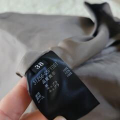 FOXEY ロゴプレート付きフレアースカート 38サイズの画像
