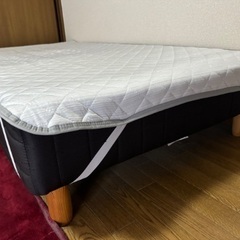 シングルベッド コイルクッションの画像