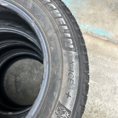タイヤ　MICHELIN X-ICE3+ 195/65R15 2018製　4本　冬タイヤの画像
