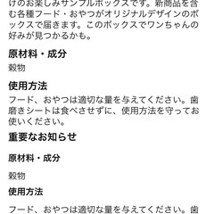 わんちゃん　福袋　福箱の画像