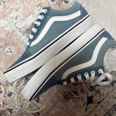 VANS デニム スニーカー 24cmの画像