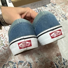 VANS デニム スニーカー 24cmの画像