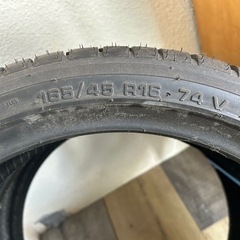 新品タイヤ165／45ー16(2本セット)の画像